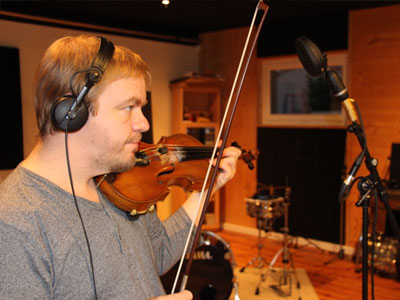 yohan salvat & jacques gandard en studio